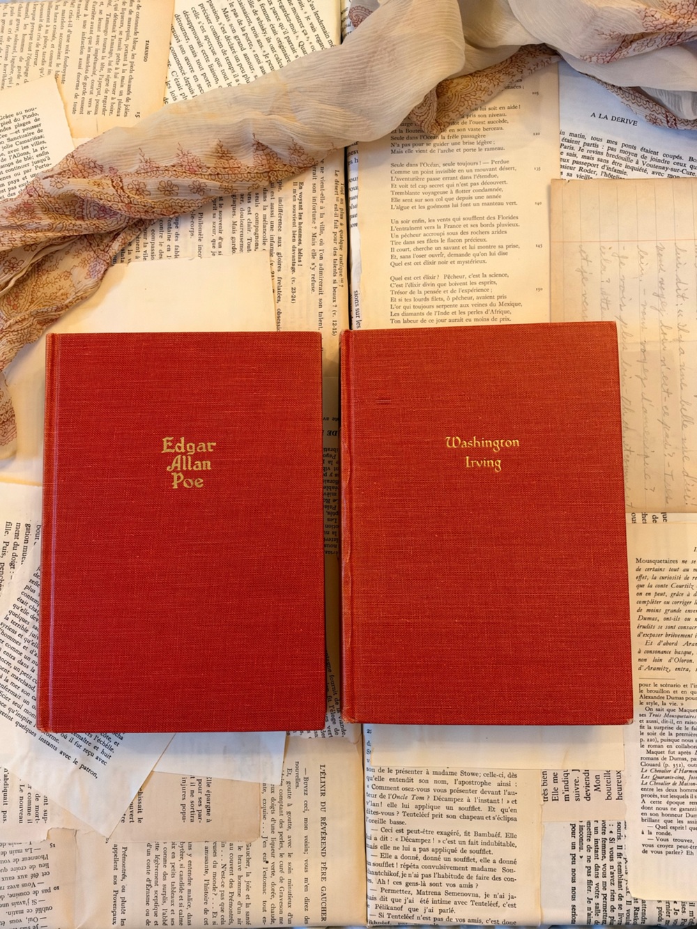 Vintage Edgar Allen Poe & Washington Irving Books | 1920s and 1940s American Lit